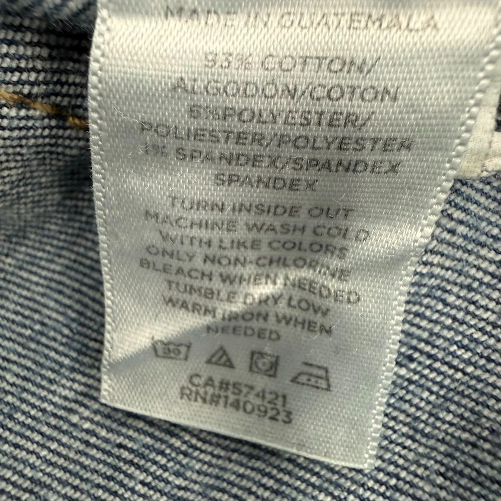 LOFT Womens The Boot Size 6 Blue Mid Rise Denim - Picture 8 of 9